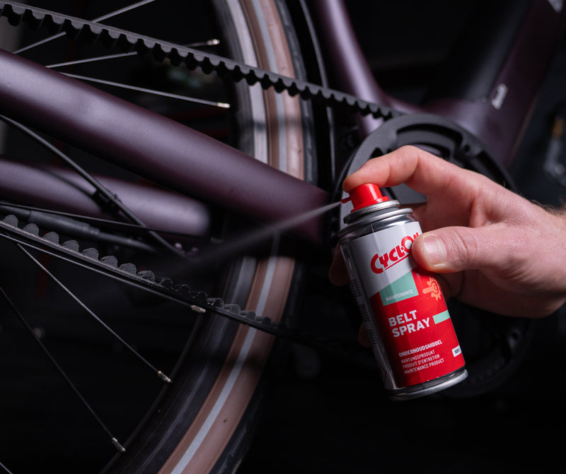 Gebruik Belt Spray