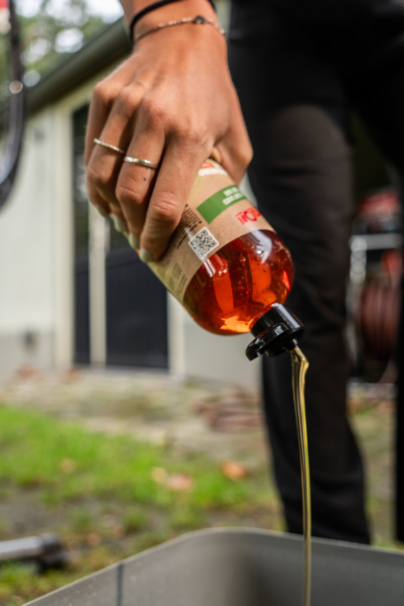 Gebruik Plant-Based Blooming Bike Bubbles